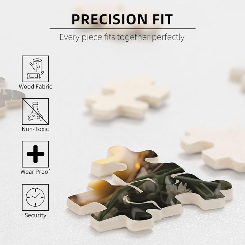 Phayah Fine Tea Bowl 1000 قطعة لغز للأدوات المنزلية للكبار هدية ديكور المنزل 29.5 × 19.7 بوصة - Image 4